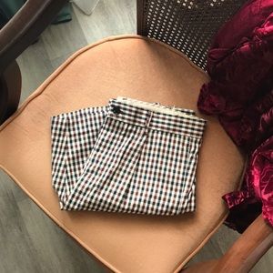 Vintage Style Plaid Shorts
